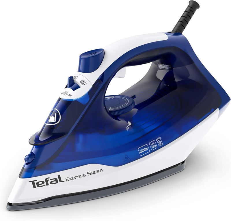 Tefal Express 2400W gőzvasaló 180g/min gőzlökés 270ml tartály kerámia talp