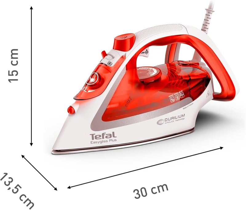 Tefal FV5738 Easygliss Plus gőzvasaló 2800W, 230g/min gőzlökés, 3 gőzózóna