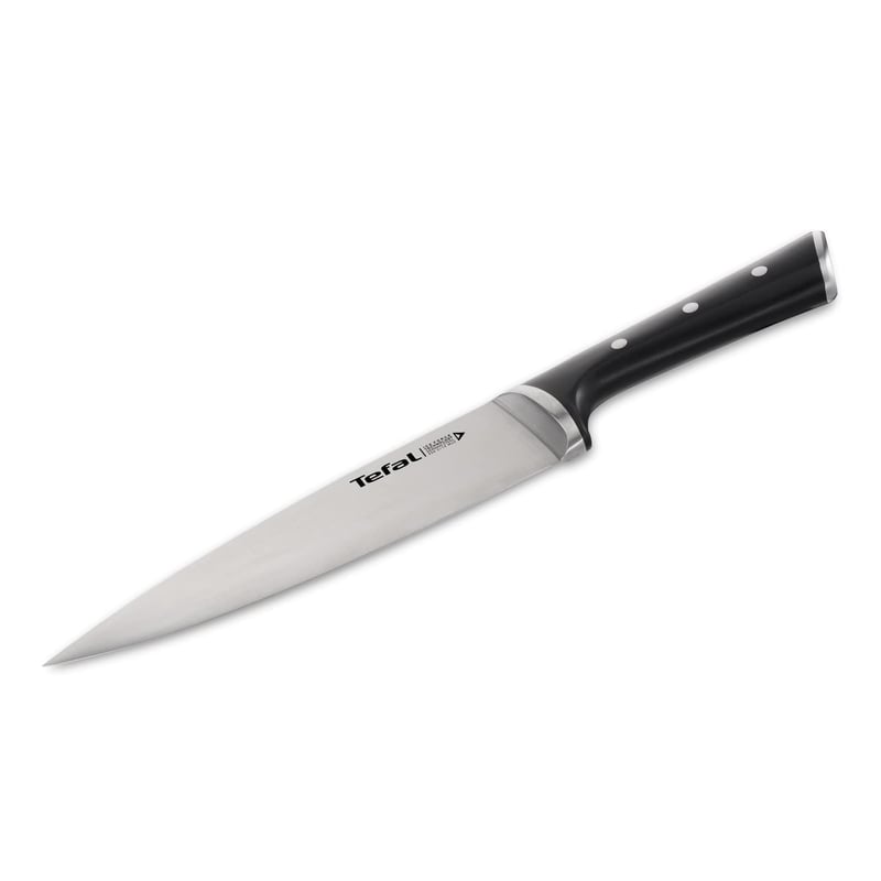Kuharski nož Tefal Ice Force – sječivo od 20 cm, nehrđajući čelik, kuhinjski nož za pripremu hrane