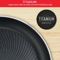 Tigaie cu inducție Tefal Infinite H81507, 30 cm, înveliș antiaderent, indicator Thermo-Signal, oțel inoxidabil premium, compatibilă cu toate sursele de căldură 4