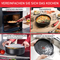 Tefal Ingenio Easy On L15992 set tava, 3 kom, 22/24/26 cm, s odvojivom ručkom, neprianjajući titanijski sloj, crna, perivo u perilici posuđa 4
