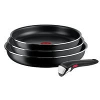 Tefal Ingenio Easy On L15992 set tava, 3 kom, 22/24/26 cm, s odvojivom ručkom, neprianjajući titanijski sloj, crna, perivo u perilici posuđa 1