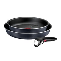 Tefal Ingenio Enjoy L72390 3 részes serpenyőszett levehető nyéllel, 24/28 cm, egymásba rakható, indukciós, tapadásmentes bevonat 1