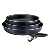 Sada panvíc Tefal Ingenio Enjoy 3-dielna, 22/24/28 cm, odnímateľná rukoväť, indukcia, nepriľnavý povrch, titánový povrch, vhodná do umývačky riadu 1