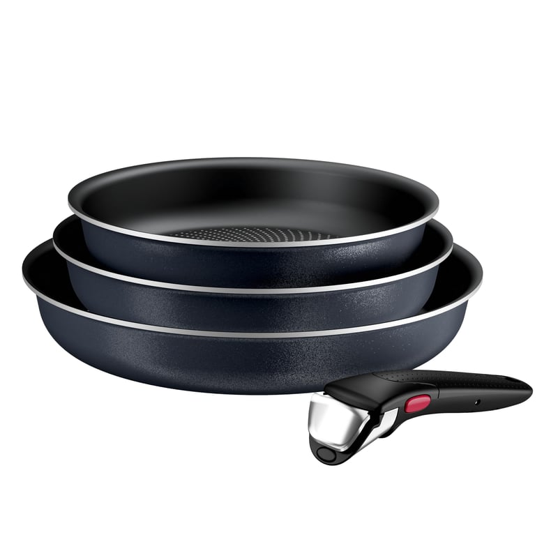 Sada panvíc Tefal Ingenio Enjoy 3-dielna, 22/24/28 cm, odnímateľná rukoväť, indukcia, nepriľnavý povrch, titánový povrch, vhodná do umývačky riadu