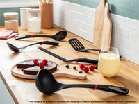 Spatulă Tefal Ingenio K20608 40 cm, Negru, Oțel Inoxidabil, Rezistentă la temperaturi de până la 230°C, Spatulă de bucătărie pentru întors și servit 6