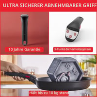 Set de vase Tefal Ingenio L7619402 Daily Chef On, 20 piese, pentru inducție, înveliș antiaderent, stivuibil, compatibil cu mașina de spălat vase 5