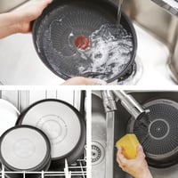 Set de vase Tefal Ingenio L7669902 Natural On, 14 piese, pentru inducție, înveliș antiaderent, stivuibil, compatibil cu mașina de spălat vase, fabricat în Franța 6