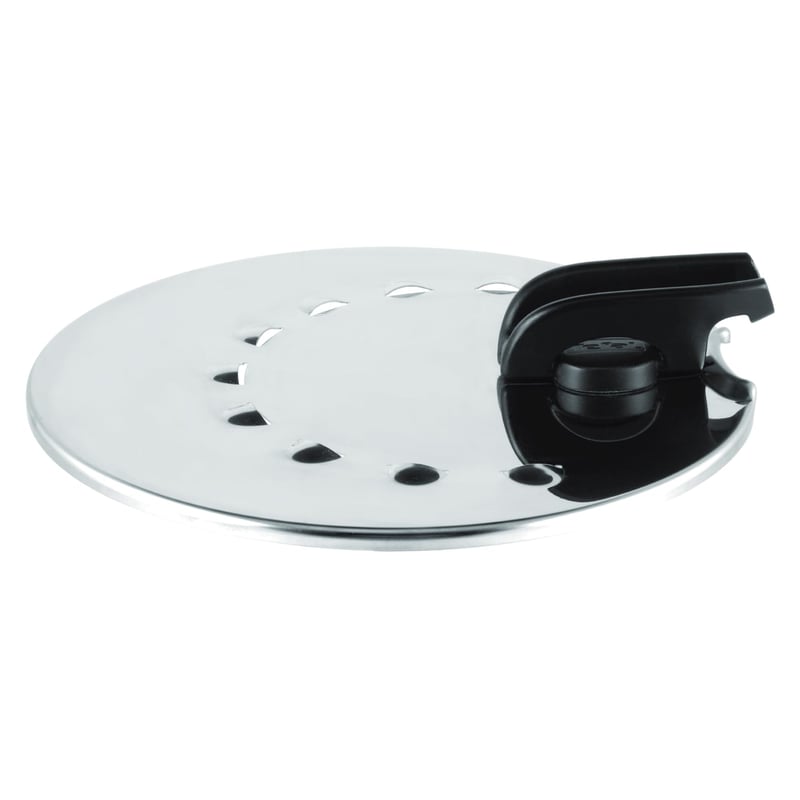 Capac din oțel inoxidabil Tefal Ingenio L98298 20-28 cm, anti-stropire, reglabil, stivuibil, compatibil cu mașina de spălat vase