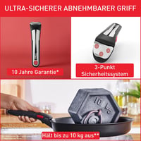 Tefal Ingenio Preference L898S4 indukciós lábaskészlet, 4 részes, egymásba rakható 4