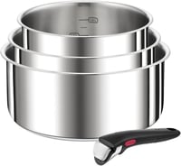 Tefal Ingenio Preference L898S4 indukciós lábaskészlet, 4 részes, egymásba rakható 1