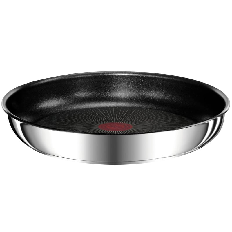 Tefal Ingenio Preference L9730602 Složiva tava od nehrđajućeg čelika 28 cm, indukcija, neprianjajući sloj, indikator temperature