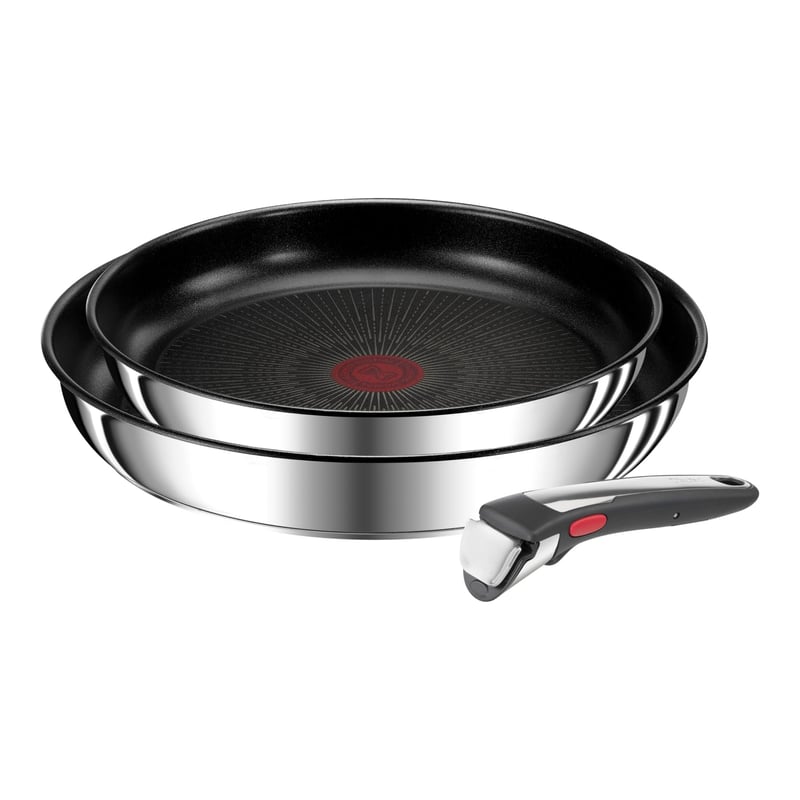 Sada panvíc Tefal Ingenio Preference On 24 a 28 cm s odnímateľnou rukoväťou, stohovateľné, indukčné, nepriľnavý povrch, 2 ks