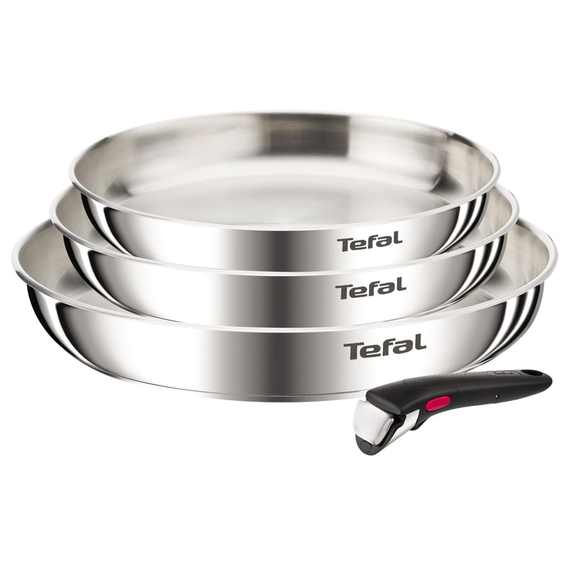 Sada nerezových panvíc Tefal Ingenio Serenity, 11-dielna, vhodná na indukciu, do rúry a do umývačky riadu