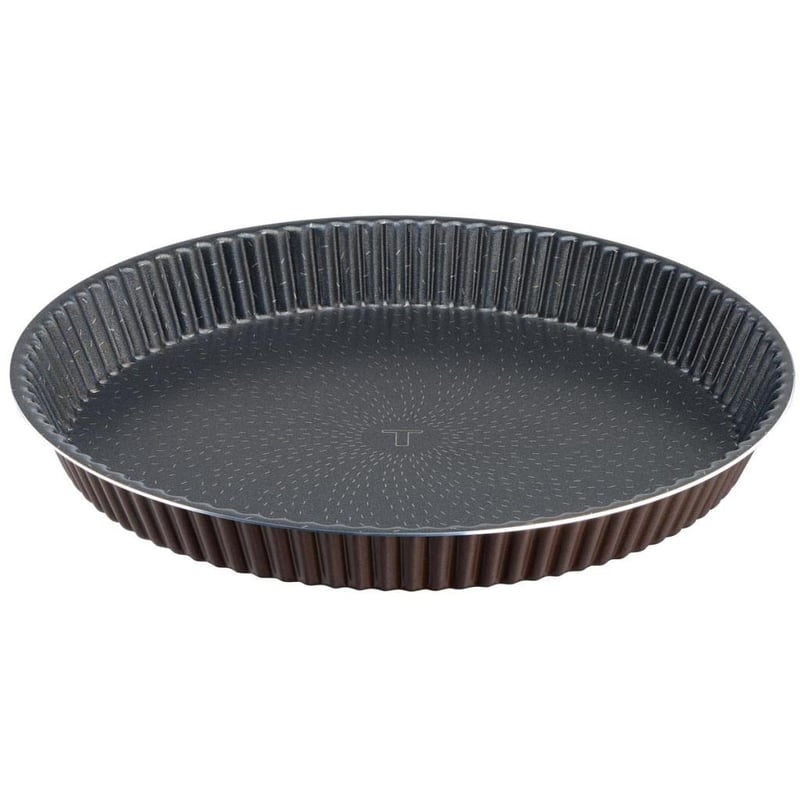 Tefal J1608402 Success hliníková forma na tortu, nepriľnavý povrch, 30 cm, čokoládovo hnedá, 100 % recyklovaný hliník, vyrobené vo Francúzsku