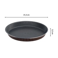 Tefal J1608402 Success hliníková forma na tortu, nepriľnavý povrch, 30 cm, čokoládovo hnedá, 100 % recyklovaný hliník, vyrobené vo Francúzsku 3