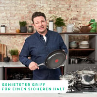 Set tava Tefal Jamie Oliver Cook's Direct On 20/24/28 cm, neprianjajuće, za indukciju, pogodno za pećnicu, ručka od nehrđajućeg čelika, E304S344 2