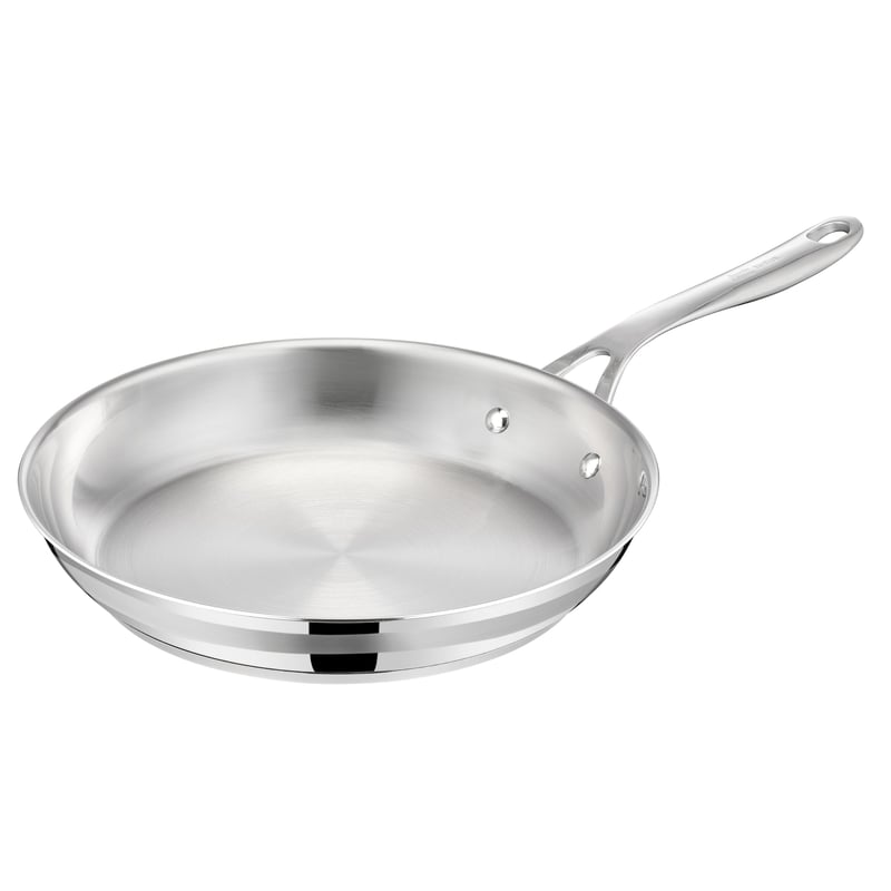 Panvica z nehrdzavejúcej ocele Tefal Jamie Oliver Cook Smart, 28 cm, indukčná, bez povrchovej úpravy, dno Thermofusion, vhodná do umývačky riadu