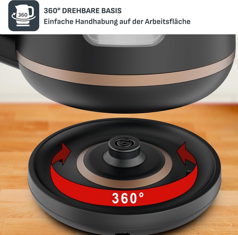Tefal KI5338 Includeo 1 literes vízforraló 2400W 360° forgótalp szűrővel