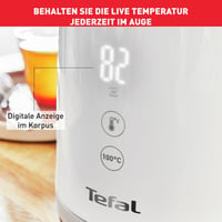 Tefal KO6931 Sense Digitális Vízforraló 1,5L, 5 Hőfok, 30 Perc Melegítés 4