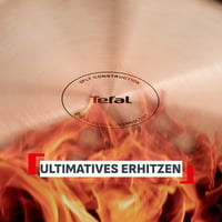 Tigaie ceramică Tefal Master Mesh E5330404, 24 cm, tehnologie HybridMesh, suprafață rezistentă la zgârieturi, formă adâncă, compatibilă cu toate sursele de căldură, oțel inoxidabil 6