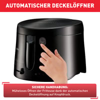 Friteuză Tefal Maxi Fry FF1078 - Tehnologie Cool Wall, capacitate 1,2 kg, mâner pliabil, termostat 150-190°C, negru 6
