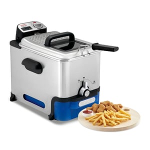 Friteuză semiprofesională Tefal Oleoclean Pro 3,5 L 2300 W, oțel inoxidabil — margini ușor deteriorate (stare: vezi a doua imagine)