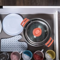 Tefal Optispace 3 részes edénykészlet 18/20/24 cm indukciós főzőlaphoz rozsdamentes 3