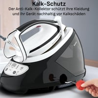 Parná stanica Tefal Pro Express Ultimate GV9550, tlak 8 barov, parný ráz 520 g/min, nádržka 1,9 l, čierna/biela 3