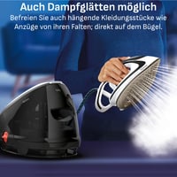 Parná stanica Tefal Pro Express Ultimate GV9550, tlak 8 barov, parný ráz 520 g/min, nádržka 1,9 l, čierna/biela 2