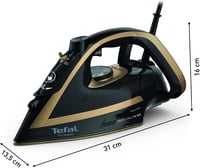 Tefal Puregliss 3000W gőzvasaló Durilium AirGlide talppal, 280g/min gőzlökés 7