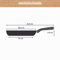 Panvica Tefal Renew On s keramickým nepriľnavým povrchom, červená, 20 cm, indukčná 3
