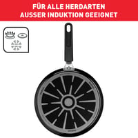 Panvica wok Tefal Resist D52619 28 cm, titánový nepriľnavý povrch, indikátor teploty Thermo-Signal, technológia Flame Protect, čierna 5