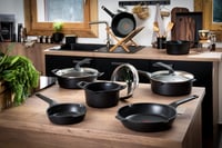 Tefal Robusto E24906 tava od lijevanog aluminija 28 cm, indukcijska, neprianjajuća obloga, Thermo-Signal indikator, perivo u perilici posuđa, za sve vrste štednjaka 9
