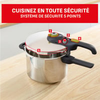 Tefal Secure 5 Neo 6 literes nyomásfőző rozsdamentes acél - Klssisch 9