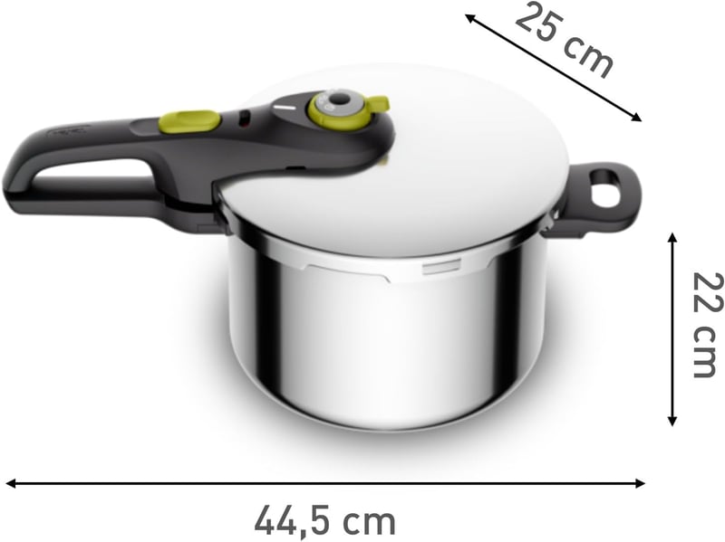 Tefal Secure 5 Neo 6 literes nyomásfőző rozsdamentes acél - Klssisch