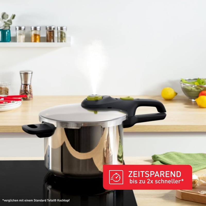 Tefal Secure 5 Neo 6 literes nyomásfőző rozsdamentes acél - Klssisch