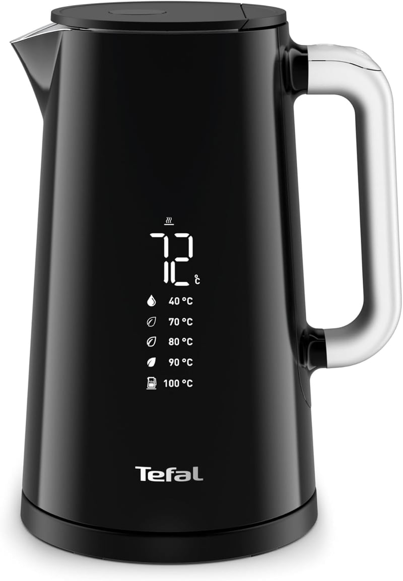 Tefal Smart & Light TT640810 digitális kenyérpirító termosztáttal, 7 fokozat, fekete