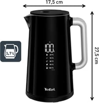Tefal Smart & Light TT640810 digitális kenyérpirító termosztáttal, 7 fokozat, fekete 2