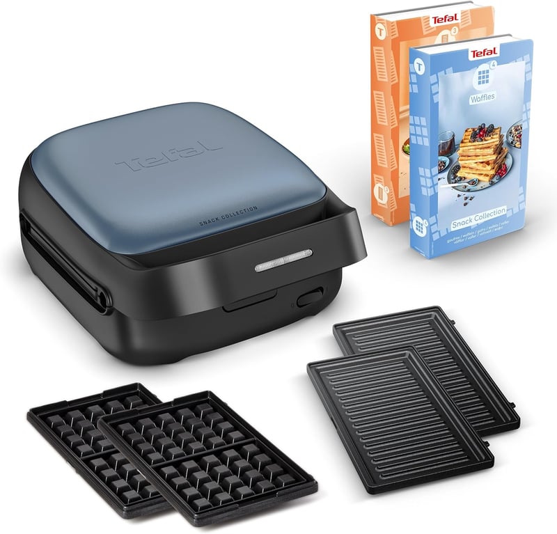 Tefal Snack Collection 700W szendvics és gofri sütő 2 lemezzel, tapadásmentes bevonattal