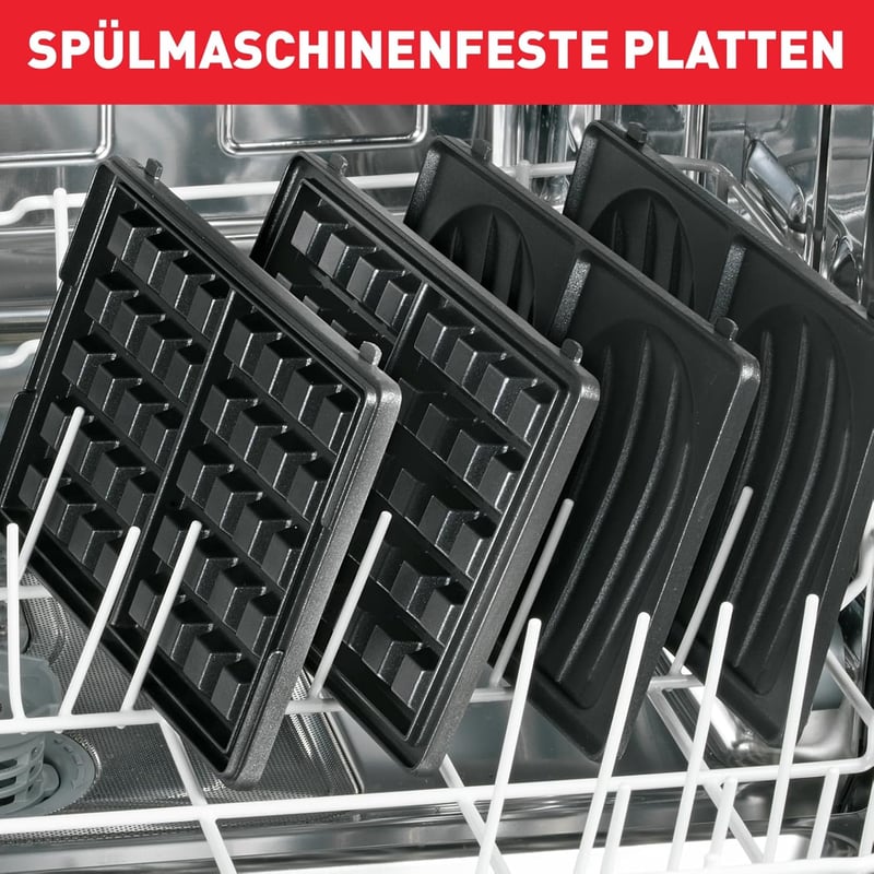 Tefal Snack Collection Grill és Szendvicssütő Expandálható Tapadásmentes Fekete