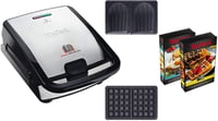 Tefal Snack Collection Grill és Szendvicssütő Expandálható Tapadásmentes Fekete 4