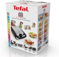 Tefal Snack Collection Grill és Szendvicssütő Expandálható Tapadásmentes Fekete 9