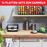 Tefal Snack Collection Grill és Szendvicssütő Expandálható Tapadásmentes Fekete 7