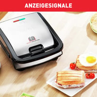 Tefal Snack Collection Grill és Szendvicssütő Expandálható Tapadásmentes Fekete 3