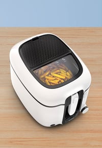 Friteuză Tefal Super Uno FR3140 2,2 litri, cu Temporizator, Componente compatibile cu mașina de spălat vase, Înveliș antiaderent, Filtru de mirosuri, Alb/Negru 10
