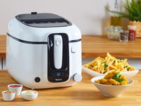 Friteuză Tefal Super Uno FR3140 2,2 litri, cu Temporizator, Componente compatibile cu mașina de spălat vase, Înveliș antiaderent, Filtru de mirosuri, Alb/Negru 8