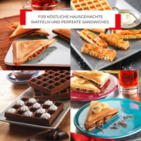 Tefal SW852D Snack Collection 2az1ben grill és szendvicssütő, 700W, cserélhető lemezek 3