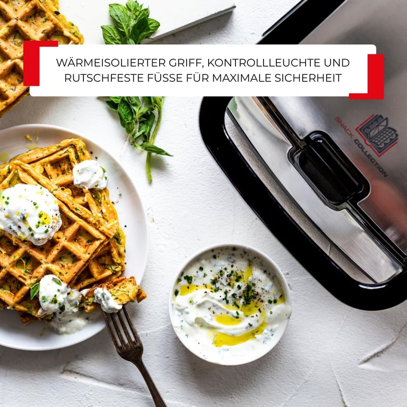 Tefal SW852D Snack Collection 2az1ben grill és szendvicssütő, 700W, cserélhető lemezek