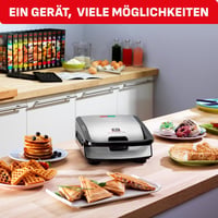 Tefal SW854D Snack Collection Kontakt Grill Multisnack Készülék 3